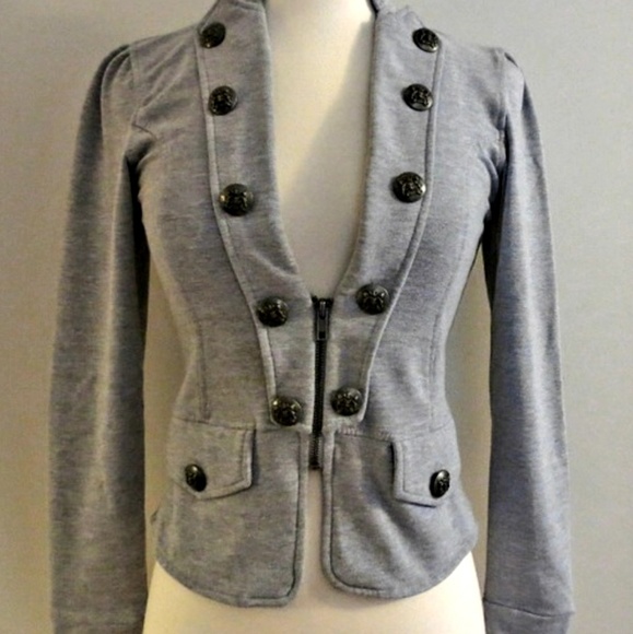 Wet Seal Jackets & Blazers - WET SEAL | peplum military jacket